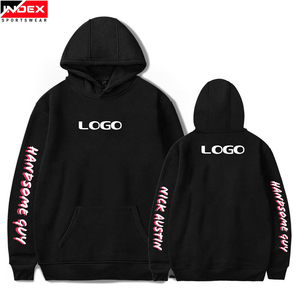 เสื้อมีฮู้ดสำหรับผู้ชายผ้าคอตตอนพิมพ์ลายพัฟทำจากโพลีเอสเตอร์แบบแห้งเร็ว - Product Image 4