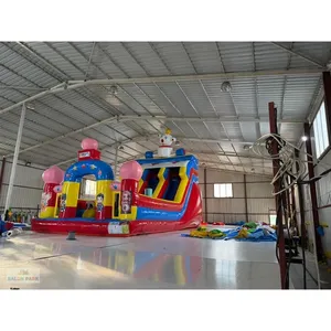 Castillo Inflable Gigante con Tobogán de Payaso - Product Image 2