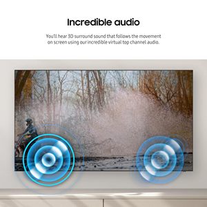 Televisor Inteligente QLED de 55 Pulgadas, Clase LED 4K, Rango Dinámico Mejorado, Sonido Nítido, Suavización de Movimiento, Modo de Luz Azul Baja, Funciones para Juegos - Product Image 3