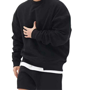 Sudadera Personalizada con Cuello Redondo para Hombre, Talla Grande, de Primera Calidad, de Algodón y Felpa, Cálida, Cómoda, Informal, Estilo Urbano - Product Image 4