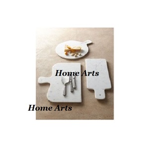 Ensemble de 2 planches à fromage de tailles et formes différentes, design attrayant, en bois et en marbre, pour une utilisation en cuisine - Product Image 5