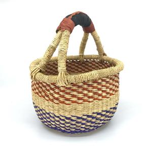 Tissage jonc de mer bolga panier matériel durable paniers en gros herbe de mer stockage maison articles - Product Image 2