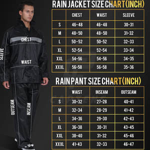 2025 Meilleures ventes Vêtements de sécurité Combinaisons de pluie Matériau durable Combinaisons de pluie Taille personnalisée - Product Image 6