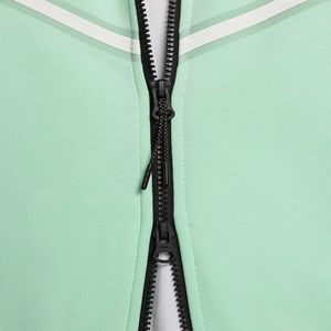 Chándal de forro polar con diseño de logotipo de marca personalizada, ropa deportiva de corte estándar, 66% algodón, 34% poliéster, espuma menta - Product Image 5