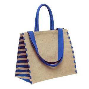 Borsa Shopper in Juta Frattina Personalizzabile, Borse Promozionali Personalizzabili - Product Image 2