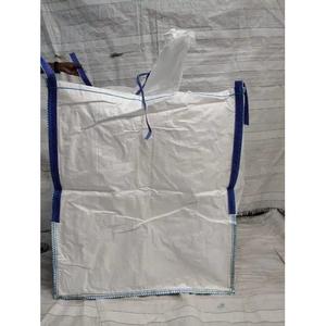 Sac FIBC de qualité supérieure avec bec verseur supérieur et fond plat pour le transport et le stockage de produits agricoles, disponible à un prix compétitif - Product Image 1