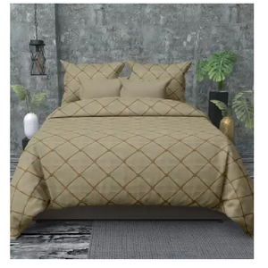 <b>Bright</b> White Striped Full Queen Size 100% Organic Cotton <b>Duvet</b> Cushion Bedding <b>Covers</b> Gots Certificate 350tc Reversible Lining - Product Image 4