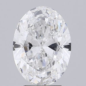 Diamant de laboratoire de 3,81 carats, taille ovale, couleur E, certifié IGI, clarté VS2, certifié par Rising Diamond Brand, pour fiançailles personnalisées - Product Image 1