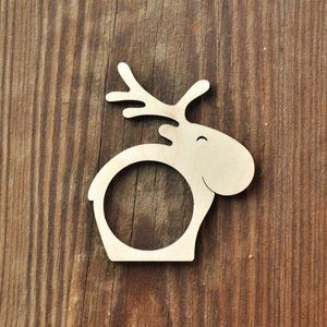 Rond de serviette en bois de qualité supérieure poli surface lisse accessoire élégant fait à la main pour salle à manger élégante table de restaurant d'hôtel - Product Image 5