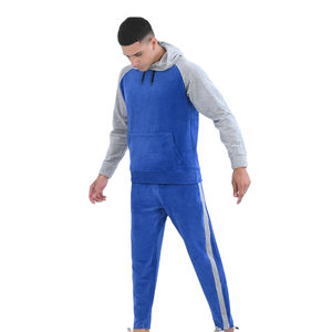 Conjuntos de ropa deportiva personalizada al por mayor, Sudadera con capucha lisa de gran tamaño y chándal con logotipo personalizado de talla grande, chándales en blanco impresos, servicio OEM - Product Image 1