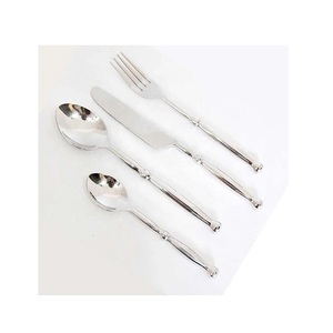 Servidor de ensaladas de acero inoxidable de lujo, conjunto de cubiertos con mango Circular y figura de ocho diseños hechos a mano, gran oferta - Product Image 5