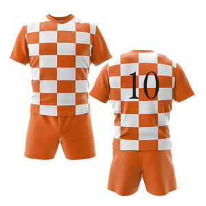 Uniformes Deportivos Personalizados Profesionales con Impresión Digital, 100% Poliéster de Secado Rápido, Jersey y Pantalones Cortos de Rugby, Diseño de Logotipo de Club OEM Aceptado - Product Image 6