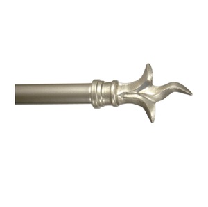 วงเล็บผ้าม่านแฟนซีตกแต่งอลูมิเนียมที่ไม่ซ้ําใคร Finial สําหรับก้านม่าน - Product Image 6
