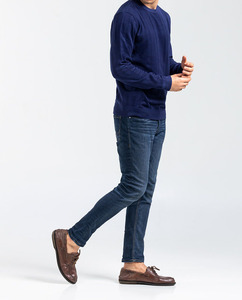 Meilleure mode automne hommes décontracté Style Vintage pull laine col roulé hiver hommes chaud coton pulls chandails - Product Image 3