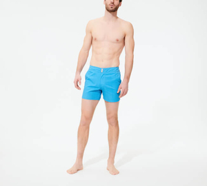 Short de gym personnalisé pour homme Maillots de bain d'été en maille décontractée Maillots de bain respirants avec fermeture à la taille élastique Maillot de bain Offre Spéciale - Product Image 2