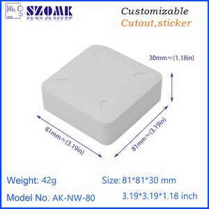 High Quality Smart Home <b>Enclosure</b> Custom ABS <b>Plastic</b> Housing for Smart Switch Router TV Box IoT Device Shell - Product Image 2