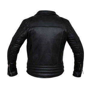 Chaqueta de moto de cuero genuino de invierno de etiqueta privada para hombres chaquetas de motocicleta impermeables de cuero hechas a medida de alta calidad - Product Image 2