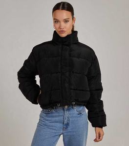 Veste bouffante à col montant pour l'hiver des femmes en gros personnalisé 2023 nouvelle mode à la mode dernière conception - Product Image 1