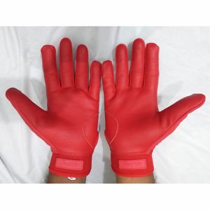 Guantes de Bateo de Cuero Profesionales Hechos en Fábrica para Adultos - Diseño Personalizable, Alta Calidad y Durabilidad - Product Image 2