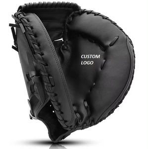 Guantes de béisbol de piel de vaca de alta calidad personalizados al por mayor equipo deportivo de pelota de captura profesional - Product Image 2