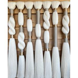 Arte de Pared de Fibra Turkana, Decoración de Lujo Estilo Japandi para Colgar en la Pared del Hogar, Arte Mexicano de Zacaton Caralarga para Decoración del Hogar - Product Image 3