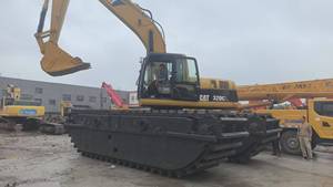 Good Caterpillar CAT 320C Swamp Buggy Excavadora anfibia 320C Excavadora flotante - Product Image 5