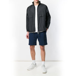 Veste coupe-vent à fermeture éclair intégrale, imperméable, vêtements d'équipe, veste coupe-vent légère, impression de logo personnalisée, broderie, vestes de sport pour hommes - Product Image 2