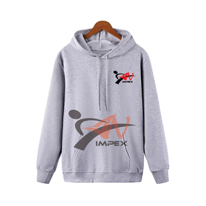 คุณภาพสูงที่กําหนดเองการพิมพ์โลโก้ผู้ชายเสื้อสวมหัว Hoodie วัสดุที่กําหนดเองยืดหยุ่นผู้ชายเสื้อสเวตเตอร์ Hoodie - Product Image 3