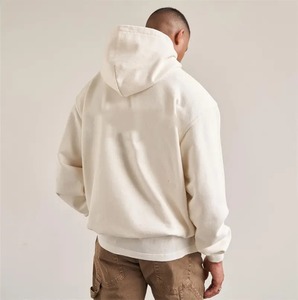 Vente en gros de sweats à capuche brodés pour hommes, de haute qualité, de différentes couleurs, 100% coton, streetwear, surdimensionnés, poids lourd - Product Image 5