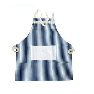 Logo personnalisé adulte unisexe confortable ecologique 100% coton biologique certificat GOTS café Top indien exportateur ensemble de tabliers - Product Image 2