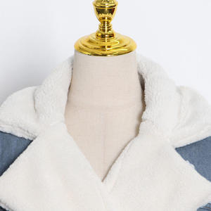 Belle laine douce chaude 100% coton Style classique femmes genou longueur manteau poches latérales créateur de mode manteaux de luxe - Product Image 5