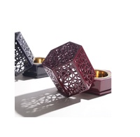 Nouvel Arrivage Décoration Maison Moderne Brûleur d'Encens Pyramidal en Laiton Diffuseur d'Aromathérapie Écologique Encens Japonais Salon Confortable