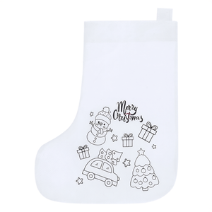 Calze di Natale Mordy in RPET: Gadget Sostenibili e Colorati - Product Image 2