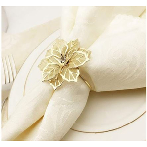 Classic Decorative Napkin Ring <b>Flower</b> Design Napkin <b>Clip</b> for All Occasions Decoration Napkin Ring Holder <b>in</b> Wholesale Price - Product Image 5