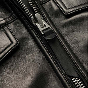 Chaquetas Elegantes Clásicas Delgadas de Cuero Genuino de Alta Calidad con Diseños Nuevos - Product Image 2