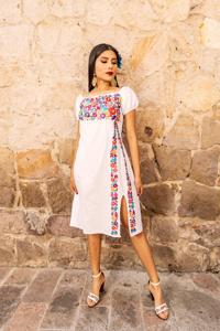 Ropa de fiesta de alta calidad, vestido bordado para niñas, túnica bordada a la moda para mujer para verano, bordado Floral de estilo ucraniano - Product Image 2