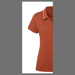 Camisas de Manga Corta Estilo Inglés para Mujer, 100% Algodón, Personalizadas, Transpirables, Ecológicas, con Logotipo Grabado en Relieve, Tejidas, 200g/240g - Product Image 6