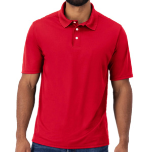 Chemise de golf en polyester/coton tricoté à logo personnalisé, respirante, à manches courtes, boutonnée sur le devant, pour homme, style décontracté, idéale pour l'été – Meilleure vente - Product Image 1
