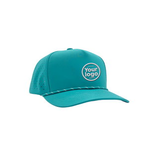 Gorra de Golf Impermeable de Alto Rendimiento con Orificios Cortados con Láser, Logotipo Bordado en 3D Personalizado, Gorra Transpirable con Cierre a Presión, Unisex - Product Image 2
