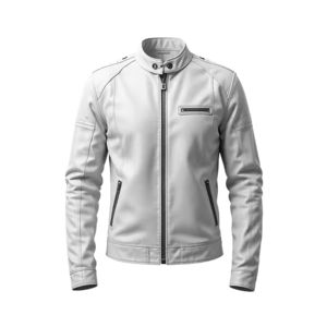 Chaqueta de Motociclista de Cuero para Hombre, Chaqueta de Motociclista con Diseño Elegante y Duradero para Motociclismo, Chaqueta Informal para Hombre - Product Image 6