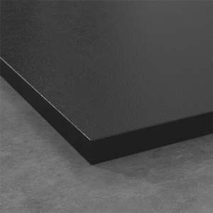 Vassoio doccia in marmo resina Gaia color antracite 170x70 xh3.5cm confezione altezza 35mm IX Box doccia - Product Image 2