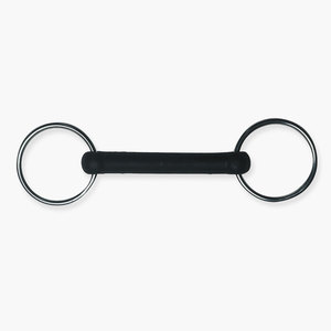 Bradoon de anillo suelto, broca de Productos Ecuestres de caballo de doble articulación de 12mm para caballos Equipo de caballos más vendido 2025 - Product Image 3