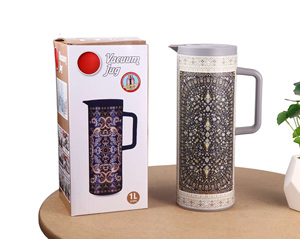 Vf01 thiết kế đầy màu sắc nước nhựa cơ thể nhựa xử lý nhiệt chân không Bình cà phê nồi - Product Image 5