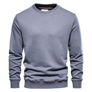 Sweat-shirts pour hommes en coton 100% écologiques, brodés sur mesure, de qualité supérieure, respirants, à séchage rapide, légers, meilleur prix de gros - Product Image 1