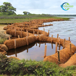 <b>Large</b> Supply COIR LOG / PALM <b>MAT</b> Best Size 35cm X 2m Natural Erosion Barrier: Coir Logs Exported From Vietnam - Product Image 3