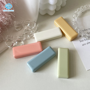 Ensemble d'étuis à lentilles de contact de couleur cosmétique portable en gros avec pince à épiler pour le stockage de lentilles de contact - Product Image 3