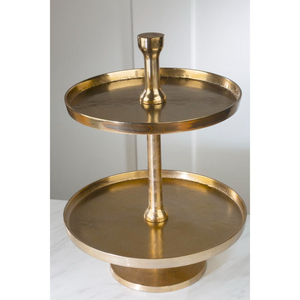 Great Quality Metal <b>Cupcake</b> Dessert Display Serving <b>Stand</b> 3 Tier Gold Stainless Steel Cake <b>Stand</b> With Handle For Party Decor - Product Image 6