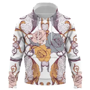 2024 Newest Design 3D Printed Hoodies Outerwear Good Quality Fashionable Sublimated Pullover Hoodies