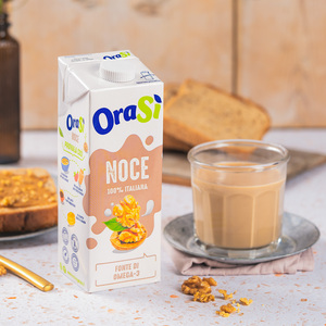 Bevanda Vegetale OraSi al Nocciolo 100% Italiana per Distributori, Confezione da 1 Litro, Durata 365 Giorni, 12 Unità - Product Image 5