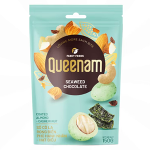 Vente en gros solide onze saveurs Vietnam dragées snacks au chocolat bonbons OEM algues enrobées amande noix de cajou emballage personnalisé - Product Image 1